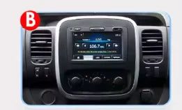 RENAULT TRAFIC 3 [2014–2021] – Avec écran d'origine
