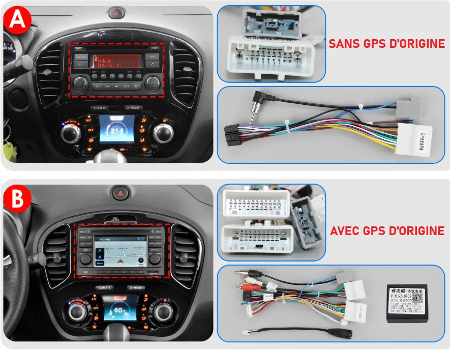 NISSAN JUKE [2010–2014] – Avec GPS d’origine