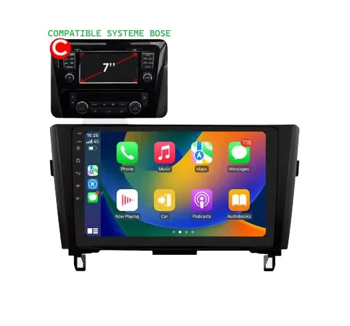NISSAN X-TRAIL [2013–2017] – Audio BOSE/CLASSQIUE + Caméra 360° d'origine