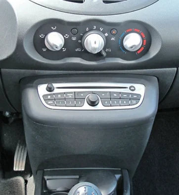 FAÇADE TWINGO 2 - ÉCRAN DÉPORTÉ (pour poste CarPlay)