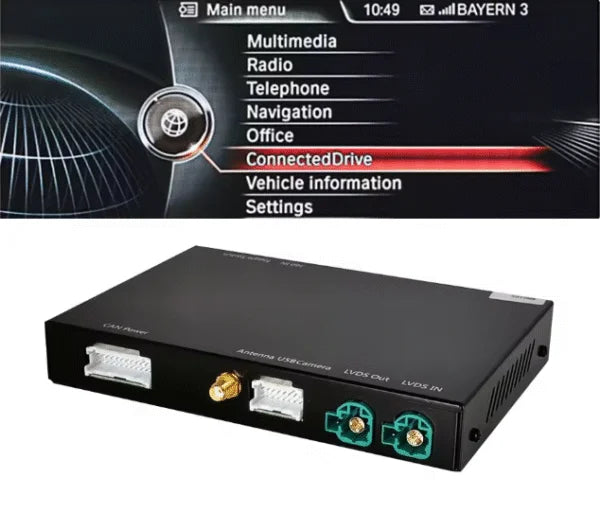 Boîtier CarPlay BMW - Poste d'origine – NBT ID4