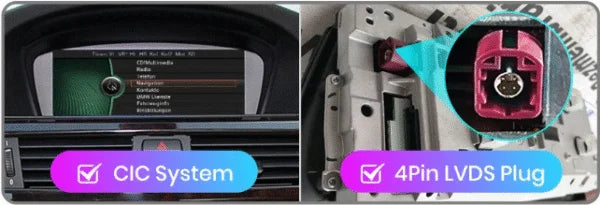 BMW SÉRIE 5 [2003–2010] E60 / E61 / E62 / E63 – Type B (CIC – 4 PIN)