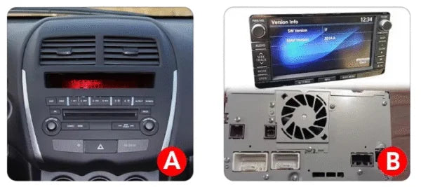 Mitsubishi ASX [2010–2018] Système audio Rockford