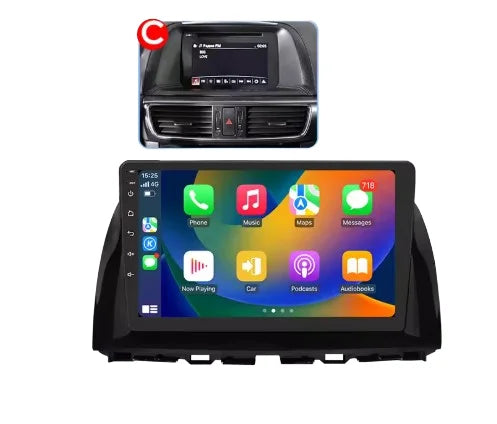 MAZDA CX-5 [2012–2015] – Type C (avec GPS d’origine, sans boutons latéraux)