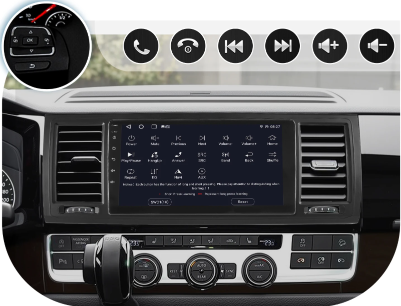 Volkswagen T6 [2015–2020] MK6 - Avec molettes d'aération