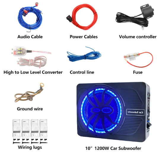 Amplificateur Subwoofer 2000W – Bass Boost & Performance Audio