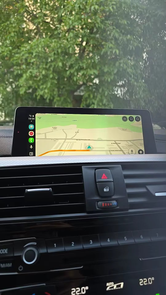 Boîtier CarPlay BMW - Poste d'origine – EVO ID5