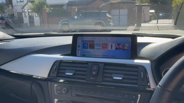 Boîtier CarPlay BMW - Poste d'origine – EVO ID5