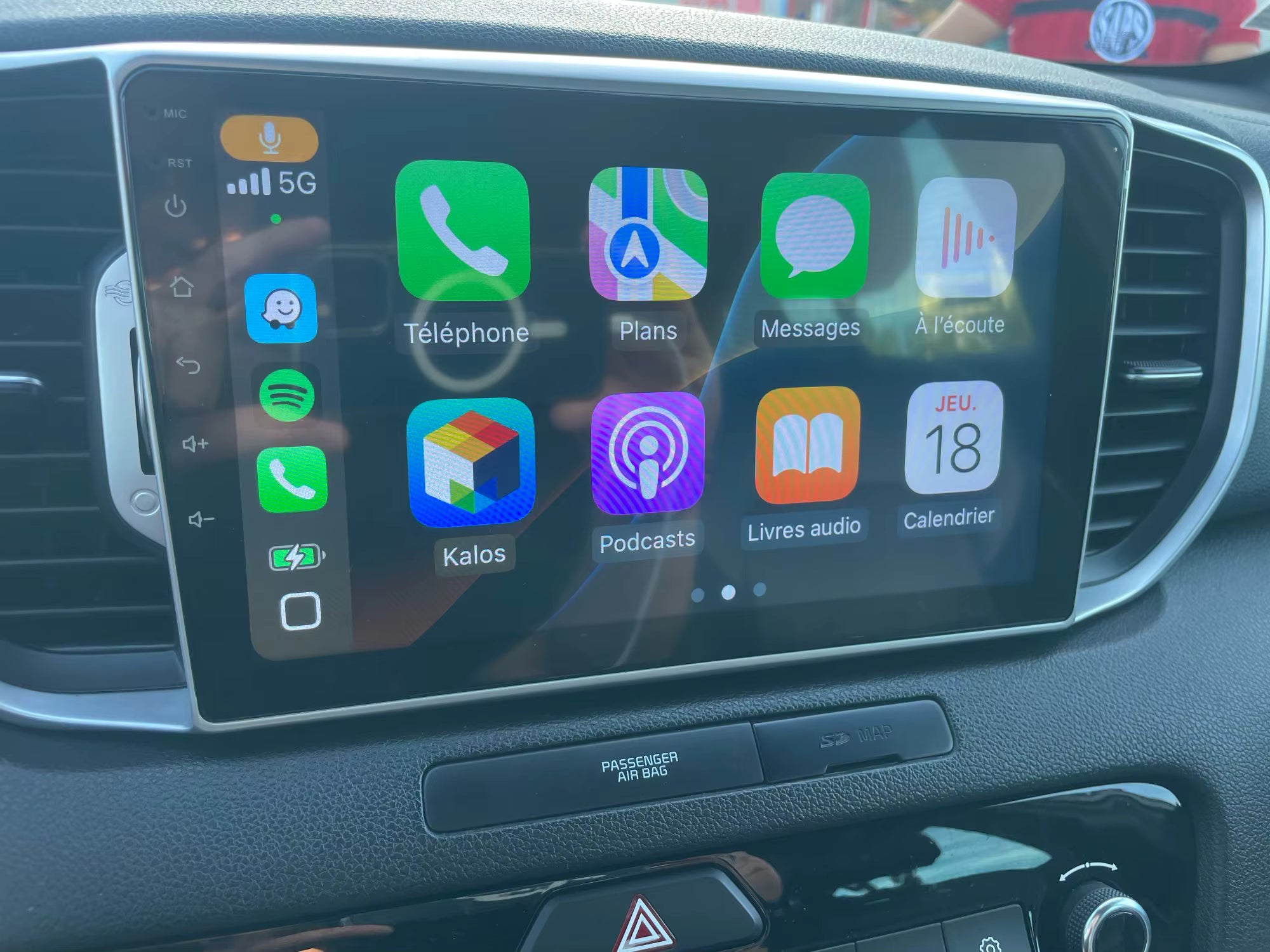 KIA Sportage [2018–2021] – Avec GPS d’origine