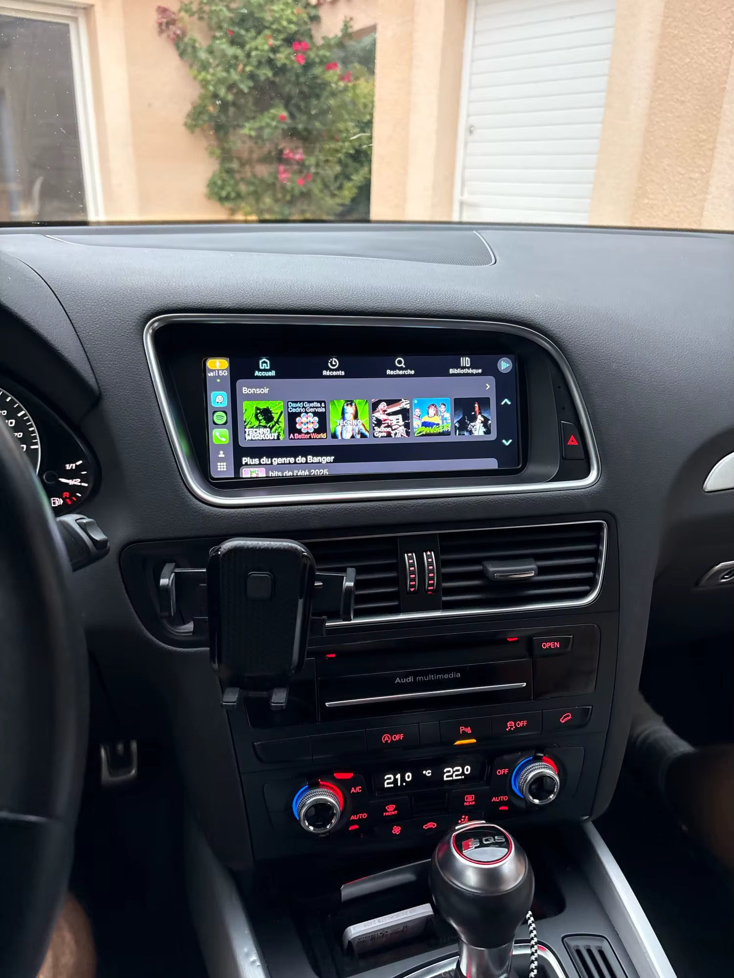 AUDI Q5 [2009–2015] – GPS d’origine - Warning à droite