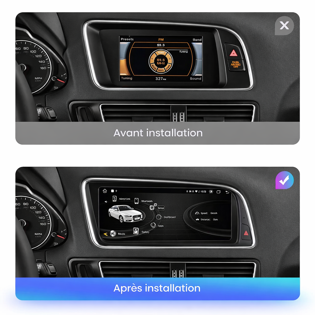 AUDI Q5 [2009–2015] Sans GPS - Warning à droite