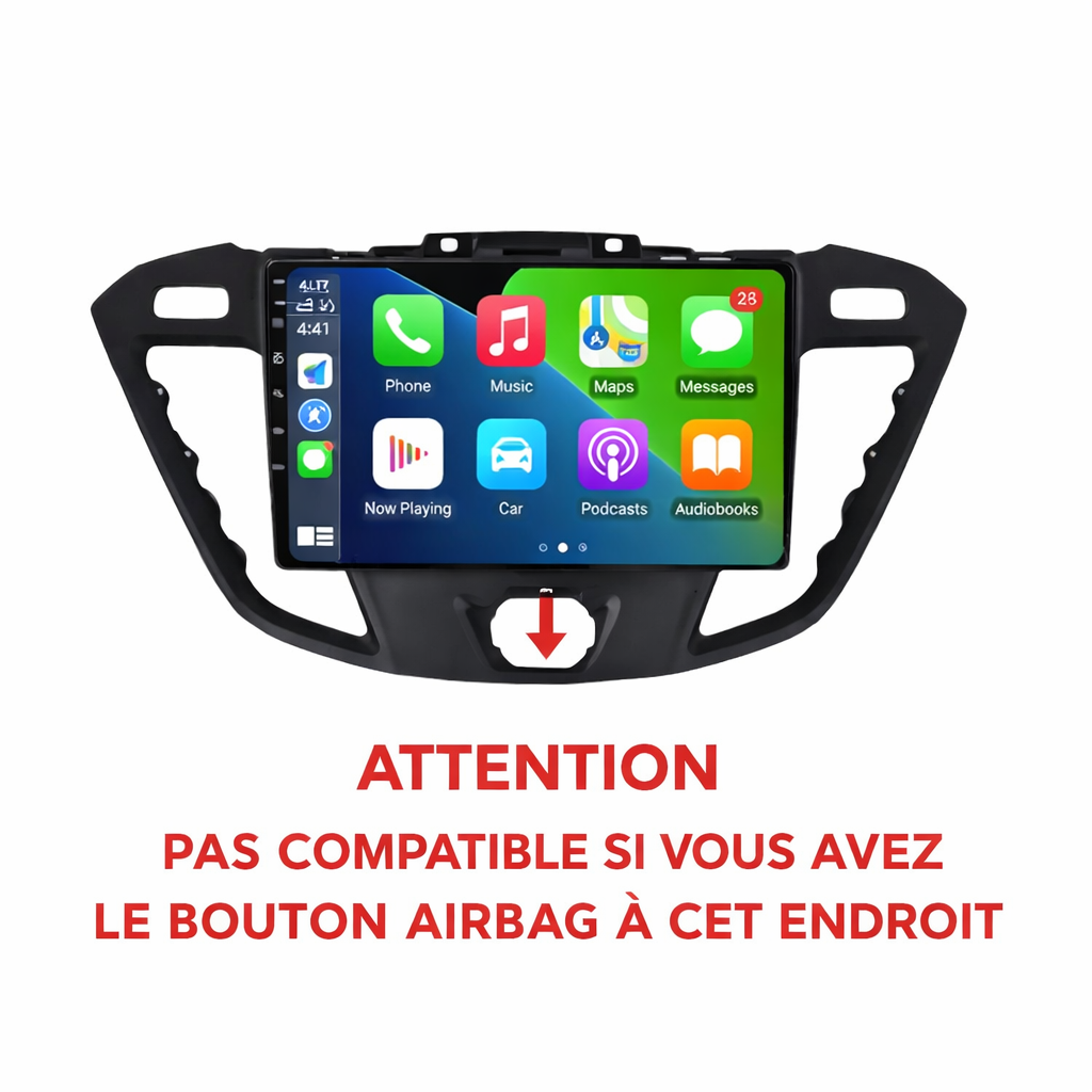 FORD Transit [2013–2018] Avec molettes d'aérations