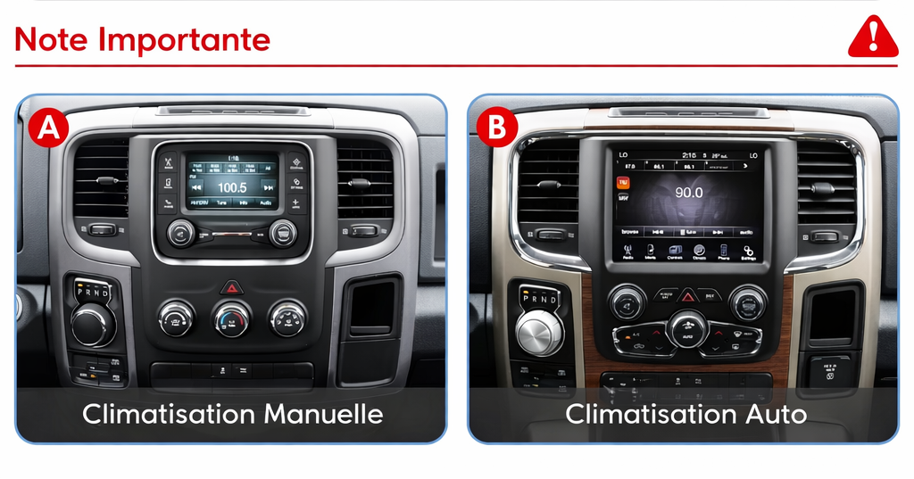 DODGE RAM [2013-2018] TYPE A [CLIM MANUEL]