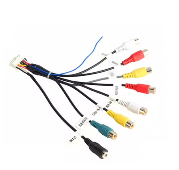 Fiche RCA – Connexion micro, accessoires, audio & vidéo