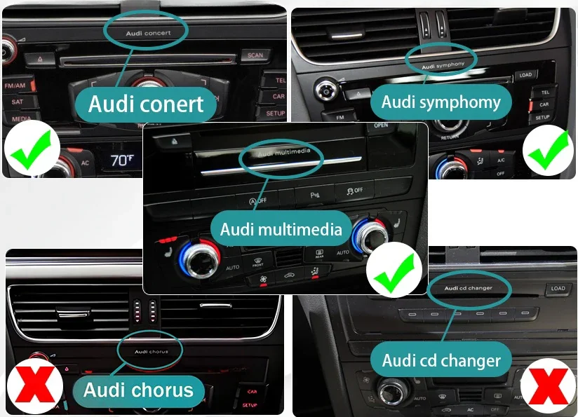 AUDI A5 [2009–2017] Avec GPS d’origine - Multimedia