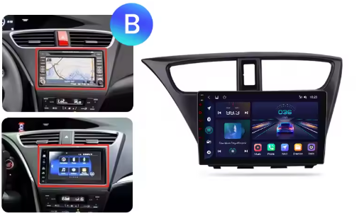 Honda Civic [2012–2017] GPS d'origine - Type B