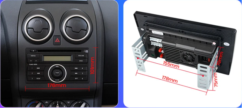 CarPlay anciens véhicules [Universel 2DIN]